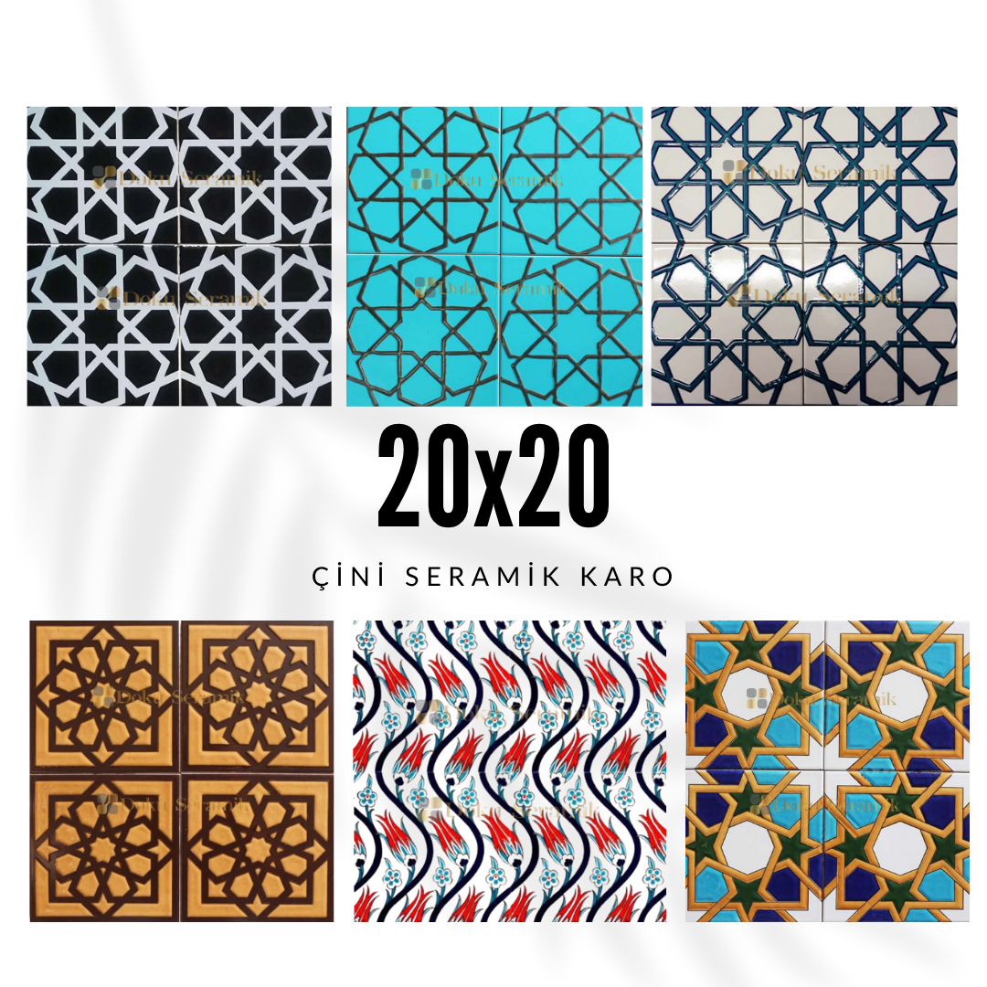 20x20 Çini Seramik Karo